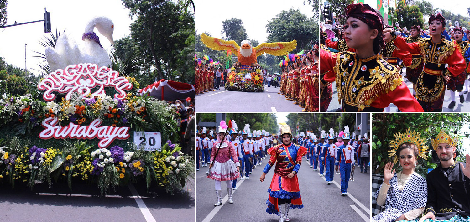 Parade Budaya dan Bunga